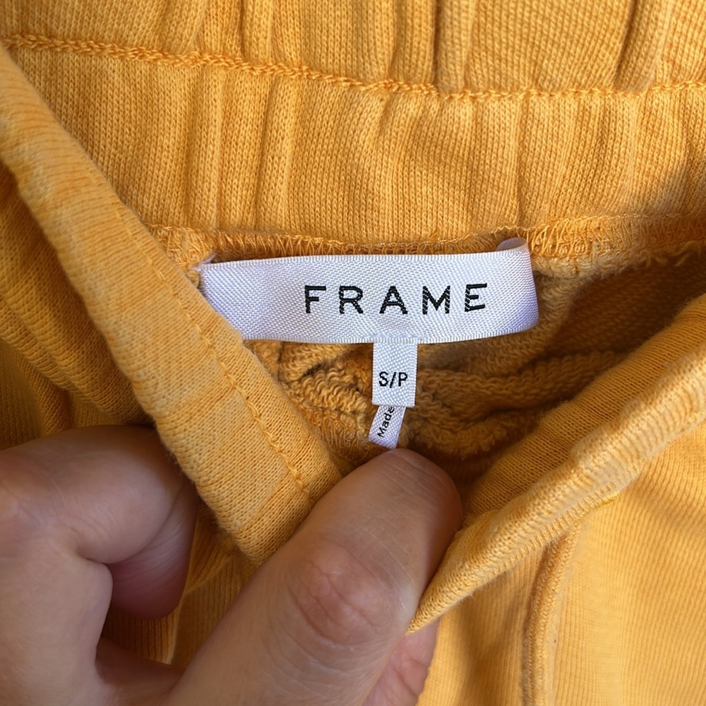 Frame sweat set shorts 2pc size Small/Petite - Picture 9 of 10